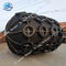 2.5*4m Marine Pneumatic Rubber Fender With Galvanized And Tyre Sheath Dock And Ship