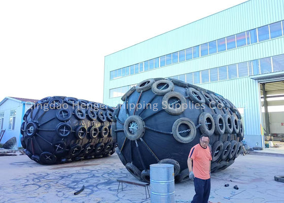 کیفیت Yokohama Type Inflatable Rubber Fender 50kpa for Ship Docking کارخانه