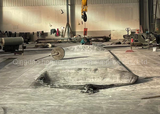 کیفیت گواهی CCS کیسه هوای سنگین 1.5x14 متری دریایی برای راه اندازی کشتی کارخانه