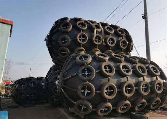 کیفیت گلگیر لاستیکی بادی عملیاتی STS شناور دریایی 3.3x6.5m کارخانه