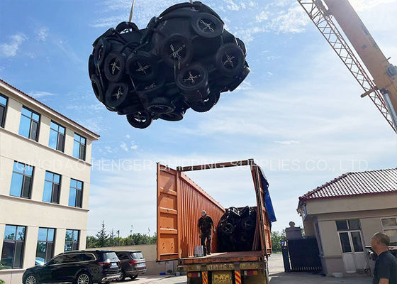 کیفیت فندرهای لاستیکی پنوماتیک دریایی سفارشی با گواهینامه های CCS ABS BV LR KR کارخانه