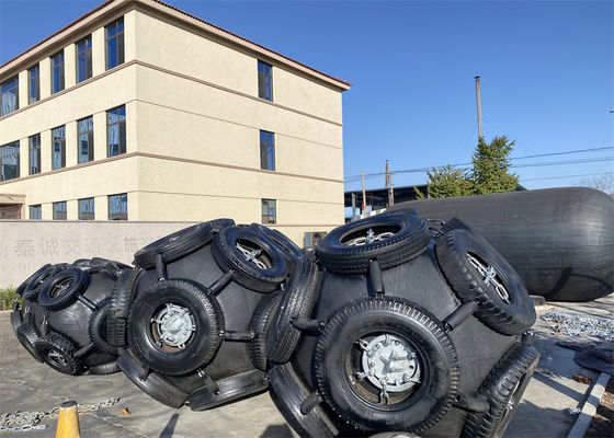 کیفیت فندرهای لاستیکی پنوماتیک شناور نوع یوکوهاما ISO 17357 کارخانه