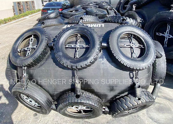 کیفیت 3300x6500mm پنوماتیک لاستیک Fender ISO17357 گواهینامه 80Kpa کارخانه