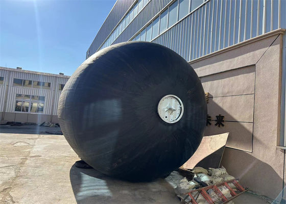 کیفیت فشار بالا لاستیک سیاه فندر دریایی آسان نصب کارخانه