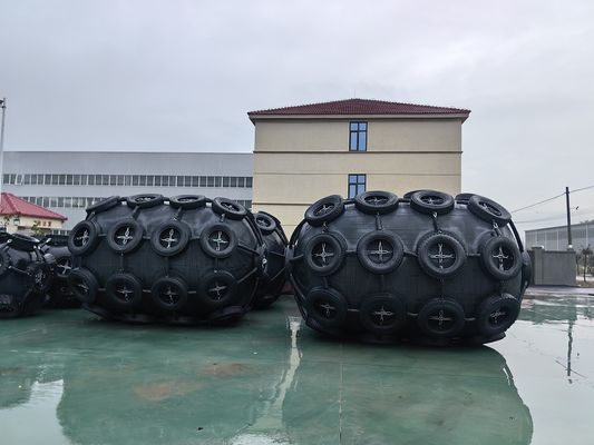 کیفیت فندرهای پنوماتیک با سیلندرهای برتر لاستیکی سیاه کارخانه