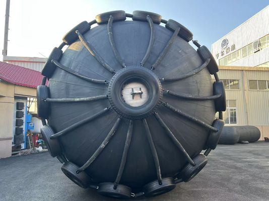 کیفیت فندرهای لاستیکی با فشار 80Kpa برای پروژه های دریایی کارخانه