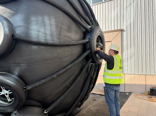 کیفیت فندرهای لاستیکی پنوماتیک با فشار بالا / فندرهای یوکوهاما کارخانه