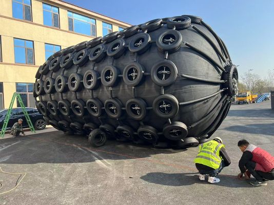 کیفیت Rubber Pneumatic Marine Fender Protection for Pressure Situations کارخانه