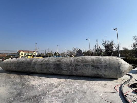 کیفیت High Pressure Inflatable Marine Airbags For Ship Launching Lifting Delivering Durable Inflatable Support Systems کارخانه