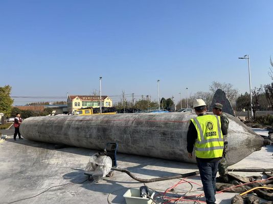 کیفیت High Pressure Inflatable Marine Airbags Designed for Ship Launching Lifting Delivering Durable Inflatable Support Systems کارخانه