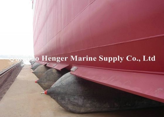 کیفیت ISO 14409 Certified Marine Rubber Airbag with 80kpa Working Pressure and Natural Rubber Material کارخانه