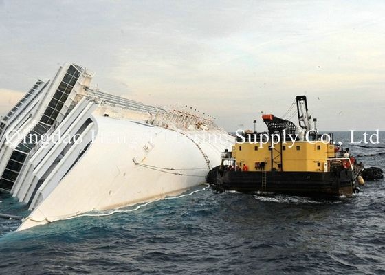 کیفیت فومرهای پر شده فومرز با نیروی کمربندی / گلگیرهای لاستیکی دریایی 50Kpa سیاه رنگ کارخانه