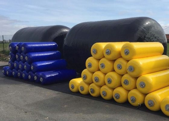 کیفیت High Elasticity Anti-Leakage Aging Resistance EVA Foam Filled Fender for Marine Applications کارخانه