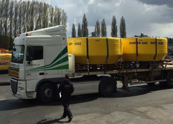 کیفیت EVA PE مواد دریایی تفنگ شناور تک نفوذ با مقاومت در برابر خوردگی خوب کارخانه