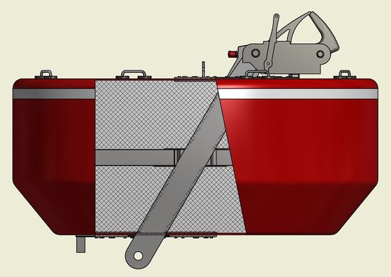 کیفیت ماموریت دریایی ساحلی دریایی EVA Foam Filled Buuys for Ships Shoring کارخانه