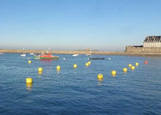 کیفیت شناور دریایی شناور شناور، شناگر کانال پلی اتیلن برای زندگی آب کارخانه