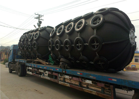 کیفیت 4.5 * 9 متر شناور ضد خوردگی پنوماتیک لاستیک فندر CCS BV گواهی کارخانه