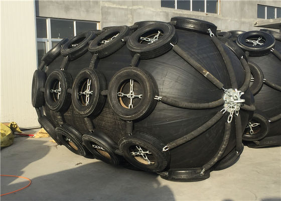 کیفیت هوا نفوذپذیری بالا پنوماتیک دریایی Fender 0.05MPA برای برخورد کشتی کارخانه