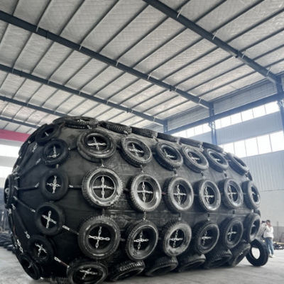 کیفیت ISO 17357 Certified Natural Rubber Pneumatic Fender with 50Kpa Working Pressure for Marine Safety کارخانه
