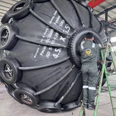 کیفیت گلگیر لاستیکی بادی بندرگاه یوکوهاما 0.5x1 متر کارخانه