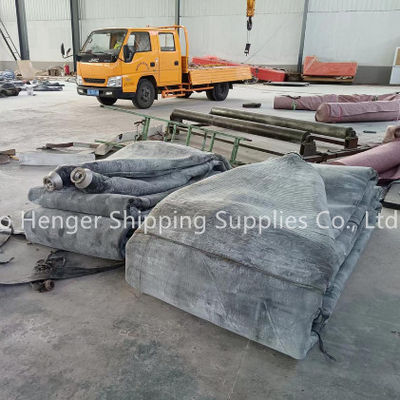 کیفیت کیسه هوای بادی دریایی 500 کیلوگرمی برای نجات اجسام سنگین کارخانه