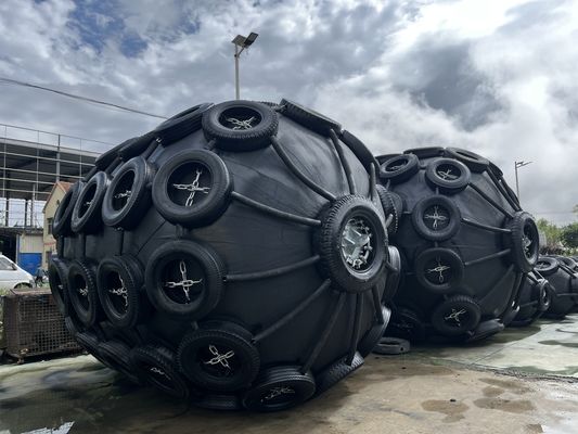 کیفیت روش نصب زنجیر و طناب PP برای ضربه‌گیر بادی لاستیکی 50 کیلو پاسکال با دوام بالا کارخانه