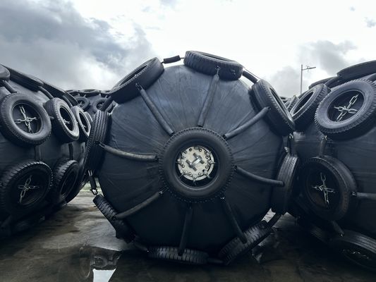 کیفیت روش نصب زنجیر و طناب PP برای ضربه‌گیر بادی لاستیکی 50 کیلو پاسکال با دوام بالا کارخانه