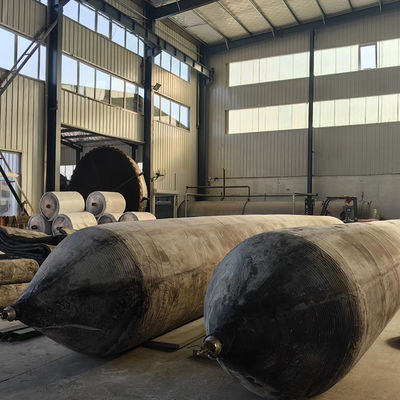 کیفیت کیسه های هوای لاستیکی دریایی Henger برای راه اندازی کشتی مطابق با استاندارد ISO14409 کارخانه