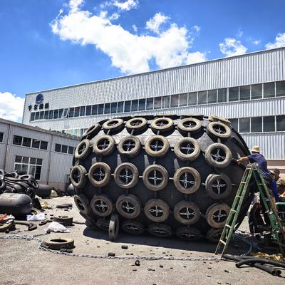 کیفیت ISO17357 پنوماتیک لاستیک Fender برای حفاظت از برخورد دریایی کارخانه