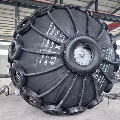 کیفیت گلگیر بادی لاستیکی ISO17357 برای حفاظت از شناورهای دریایی کارخانه