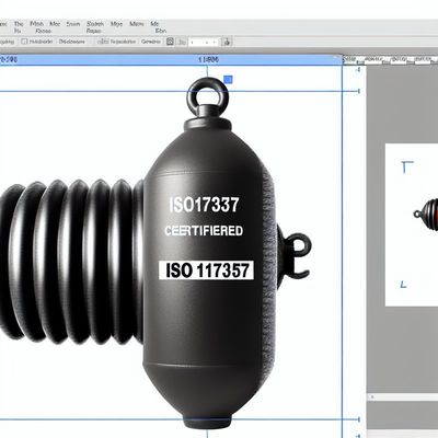 کیفیت گلگیر بادی لاستیکی دارای گواهی ISO17357 برای حفاظت دریایی کارخانه