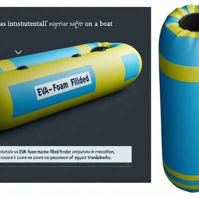 کیفیت فندر دریایی پر از فوم EVA برای ایمنی بندر و ساحل کارخانه