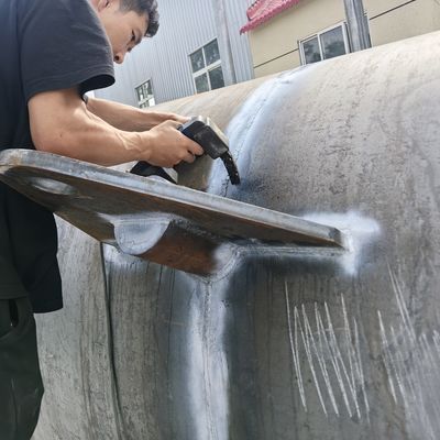 کیفیت طومار شناور قطر بزرگ فولاد برای کاربردهای دریایی دریایی کارخانه