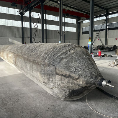 کیفیت Marine Rubber Airbag with Aramid Cord Reinforcement for Heavy Ship Launching in 0.8-3 M Diameter and 4-25 M Length کارخانه