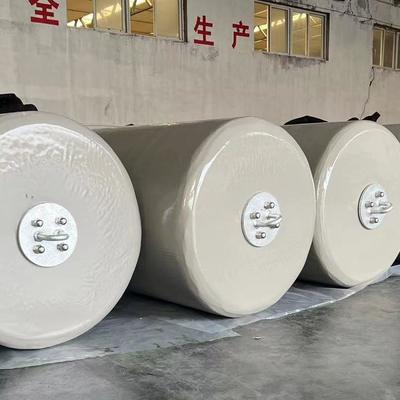 کیفیت ISO17357 Certified EVA Foam Filled Marine Fender with Customizable Length for Anti Collision Protection کارخانه