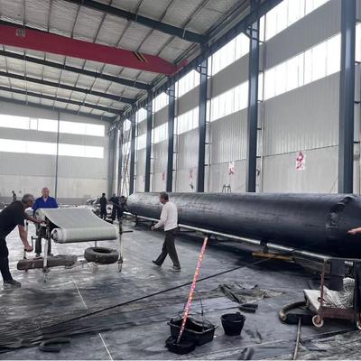 کیفیت Launching Marine Rubber Airbag for Ship Hull Lifting Marine Vessel Launching and Docking Operations Durable کارخانه