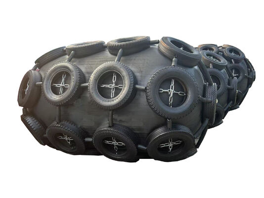کیفیت Two-year Warranty Pneumatic Rubber Fender 1.5*3M For Vessel Berthing Anti-Collision کارخانه