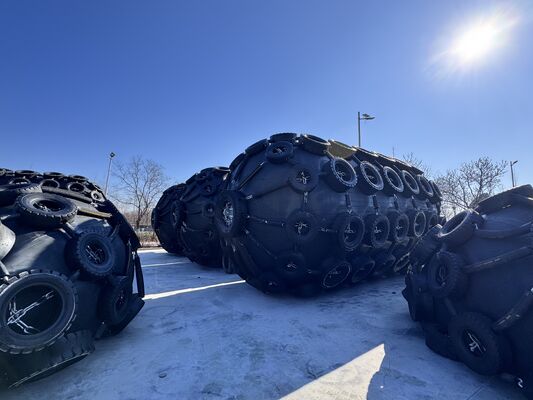 کیفیت گلگیر لاستیکی بادی دارای گواهینامه ISO17357 با اندازه‌های سفارشی 0.3-4.8 متر و فشار 50 کیلو پاسکال و 80 کیلو پاسکال کارخانه