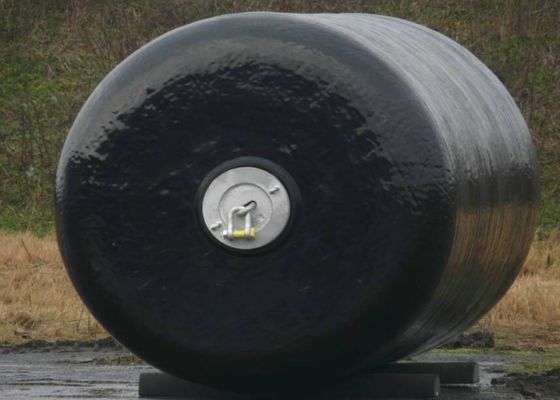 کیفیت استحکام بالا فوم دریایی محافظت از گلگیر قایق سیاه و سفید Fenders محافظت از کشتی کارخانه