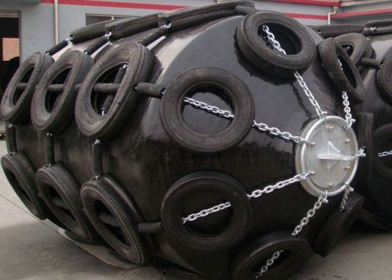 کیفیت High Density Foam Core Foam Filled Fender with High Energy Absorption Capacity and Positive Buoyancy for Marine Protection کارخانه