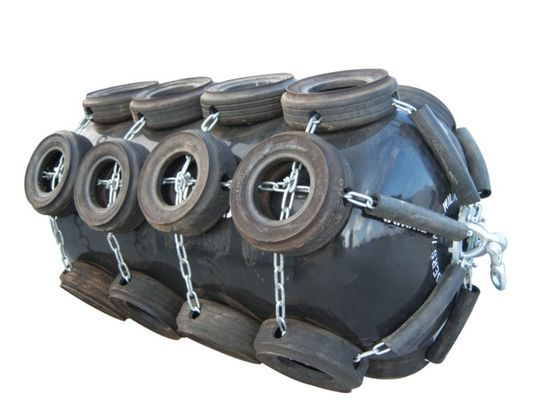 کیفیت گلگیرهای قایق پر شده با کف فوم دریایی پلی اورتان الاستومر Safty Dock Fender کارخانه