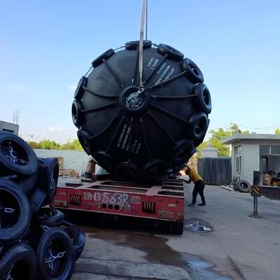 کیفیت Customized Height Foam Filled Fender Protect Ship Board Production Time 5 to 10 Days Durable Marine Dock Bumper Solution کارخانه