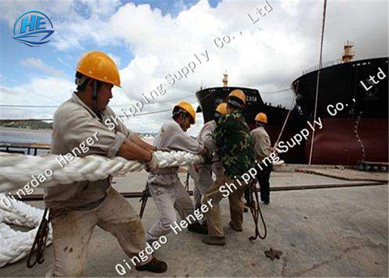 کیفیت طناب نایلونی طناب نورد نورد MTR White 8 رشته طناب نورد مقاومت بالا برای کشتی کارخانه