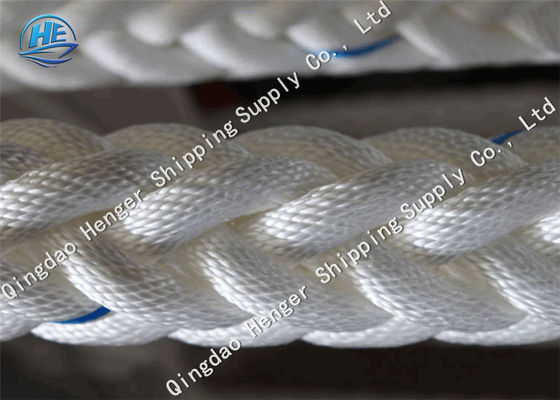 کیفیت قدرتمند PP Mooring Rope 8 Strand 56MM سبک مقاومت در برابر ساینده خوب کارخانه