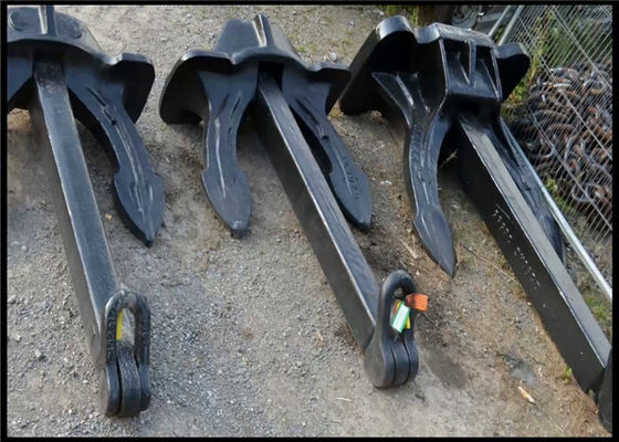 کیفیت لنگرگاه کشتی ریخته گری فولادی لنگر نوع ABC تالار لنگر استحکام بالا و بدون مقاومت است کارخانه