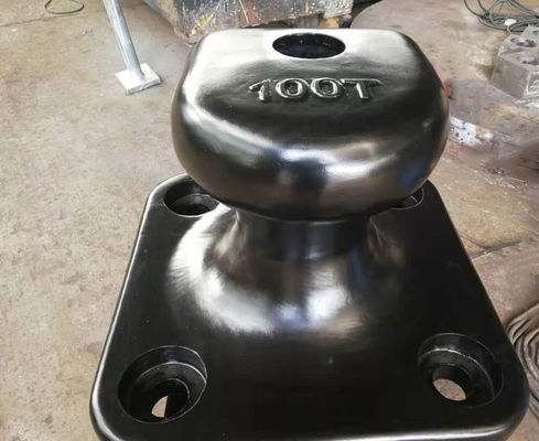 کیفیت اسکله بین المللی دریایی Single Bitt Bollard Stainless Steel Mooring کارخانه