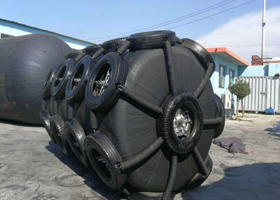 کیفیت Low Maintenance Required UV Resistant And Corrosion Resistant Foam Filled Fender with High Energy Absorption Capacity for Marine Floating Fender کارخانه