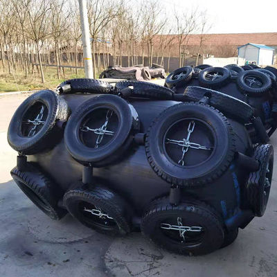 کیفیت پلی اورتان فوم 50Kpa پنوماتیک دریایی گلگیر برای کشتی ماهیگیری کارخانه