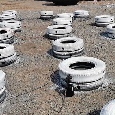 کیفیت فندر لاستیکی پنوماتیک سفارشی با اندازه های موجود 0.3-4.8 M و فشار 50kpa و 80kpa برای برنامه های کاربردی فندر کشتی کارخانه