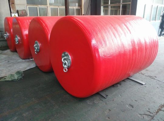 کیفیت فندر فوم پر شده سفارشی مطابق با استاندارد ISO 17357 با قطر 0.5 متر تا 4.8 متر برای کاربردهای دریایی کارخانه